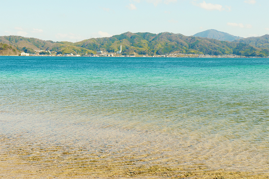 海まで歩いて5分